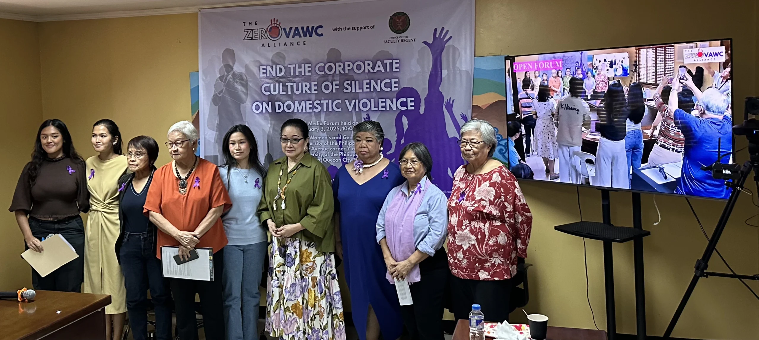 Women’s rights advocates urge corporate sector to address domestic violence